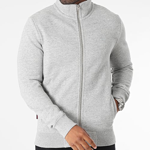 Sweat Zippé Essential Logo M2013117A Gris Chiné