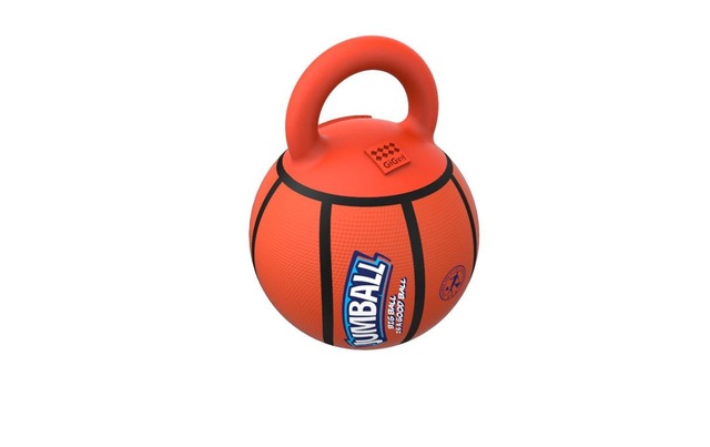 GiGwi Tier-Beschäftigungsspielzeug »Jumpball, Basketball,« Gummi | Kunststoff