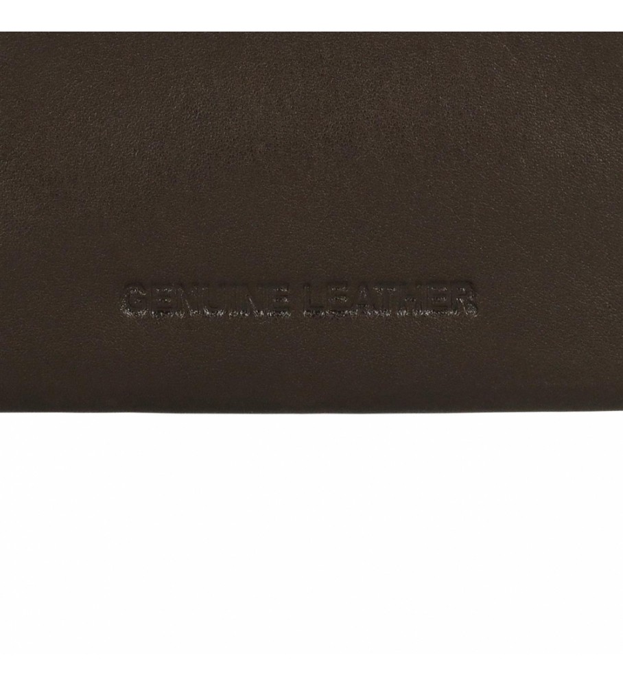 Carteira Joumma Bags Adept Alan Marrom - 11x8x1cm -