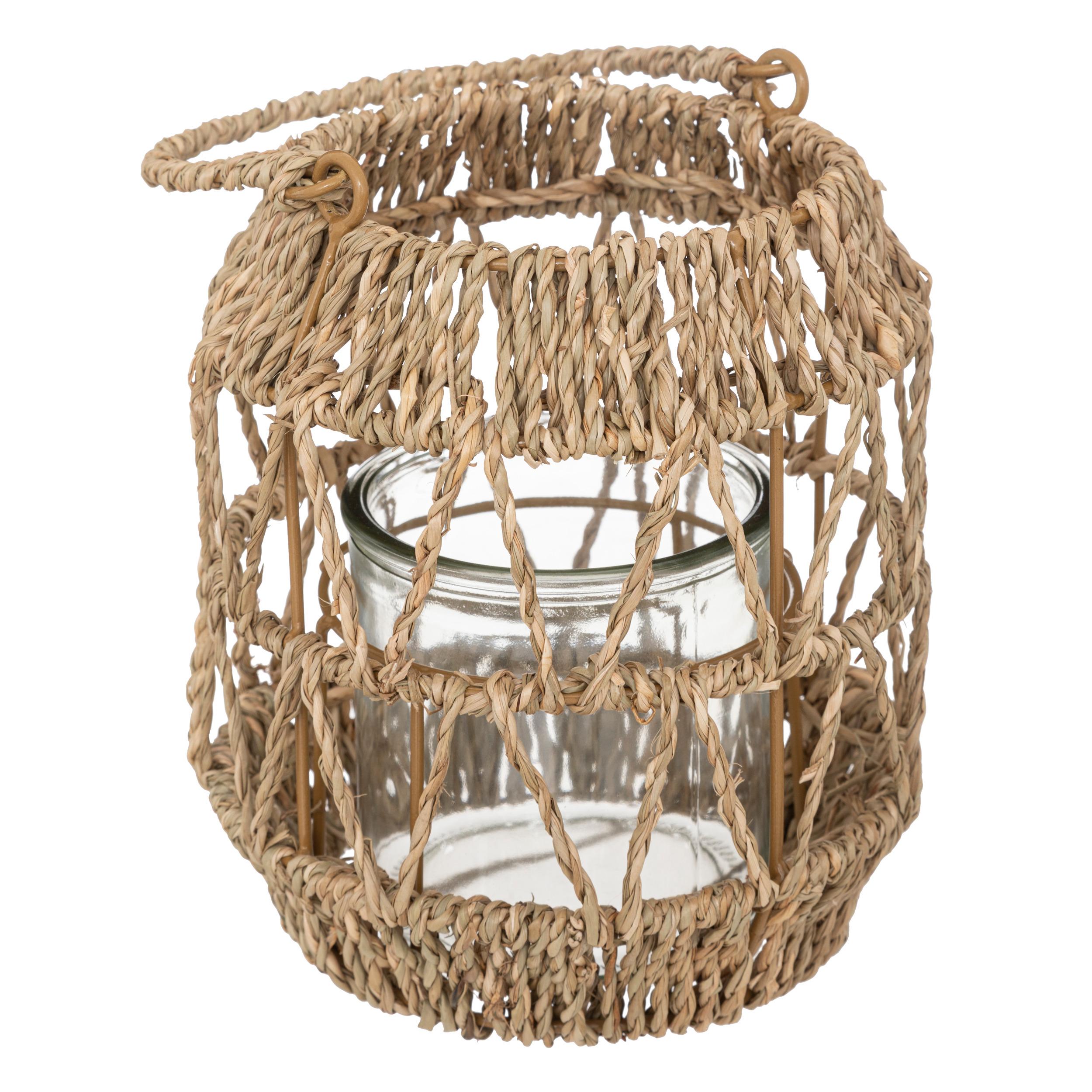 LANTERNE NATUREL MULI H.18CM