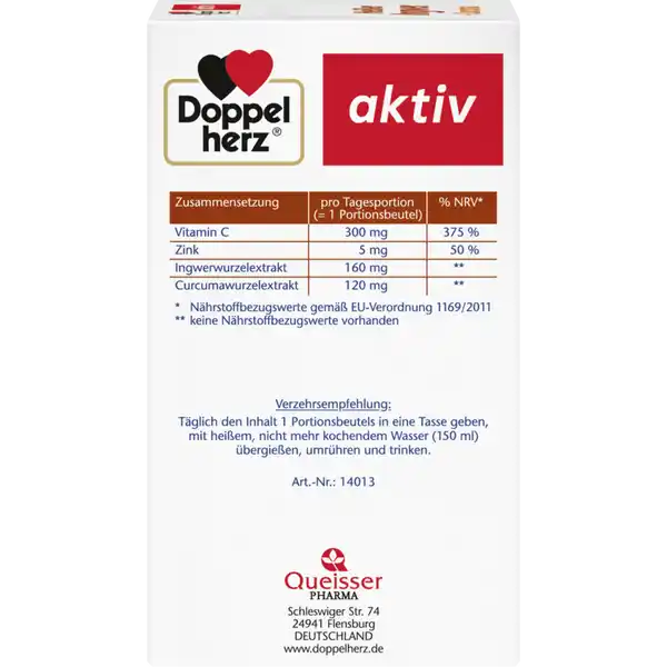 aktiv Heißer Ingwer + Curcuma Granulat