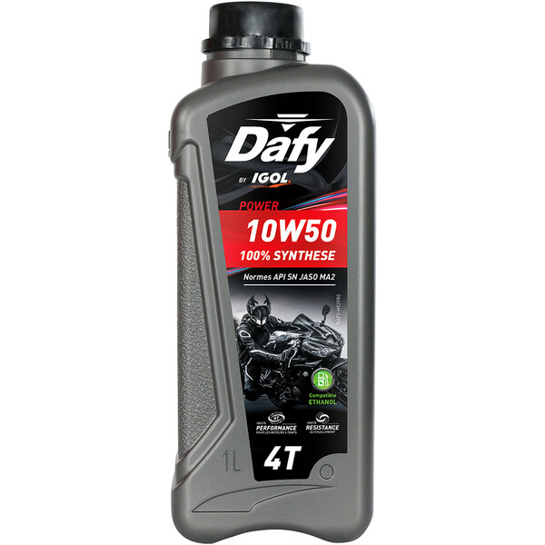 Dafy by Igol - Huile 4T 10W50 100% synthèse