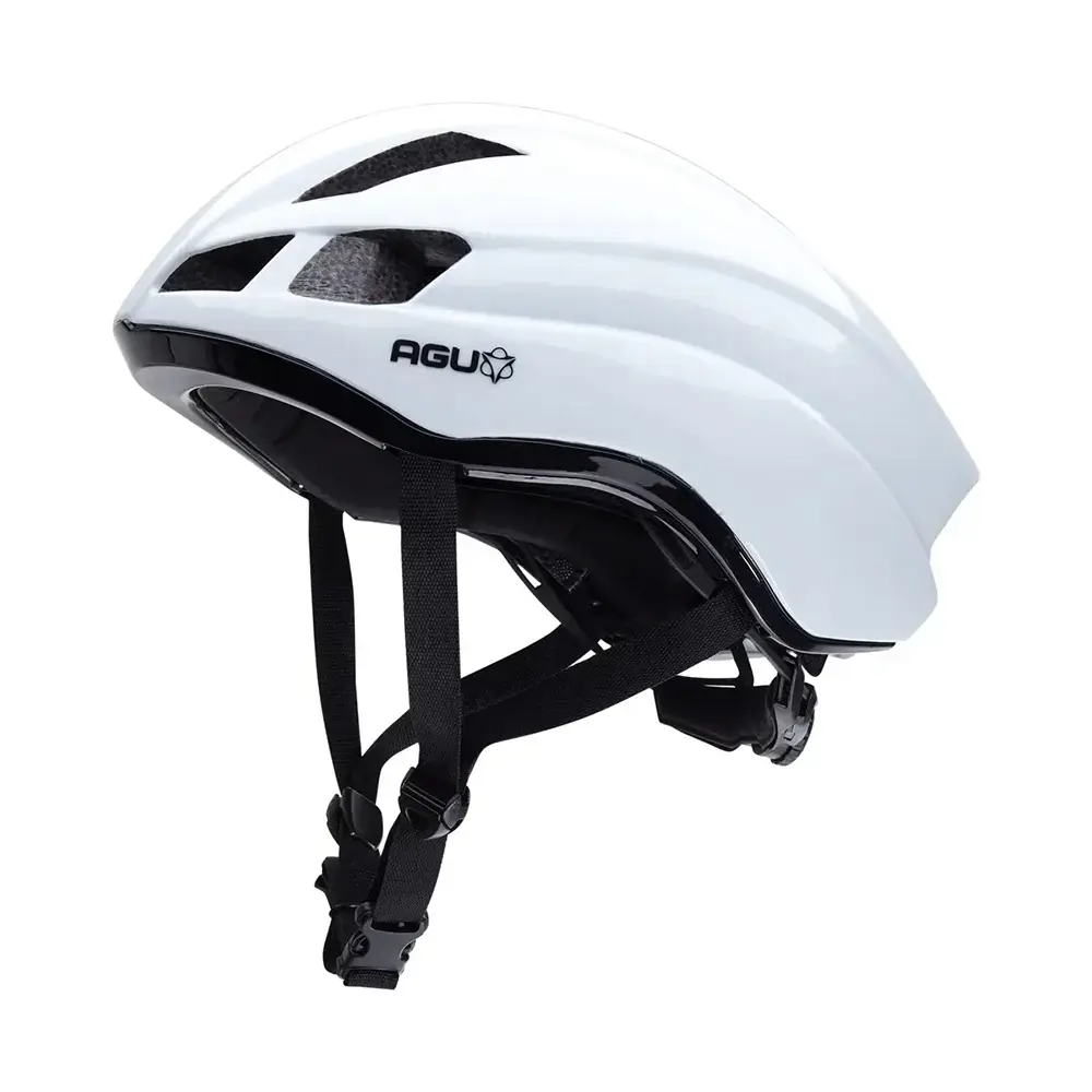 AGU Transsonic MIPS Race Fietshelm Wit