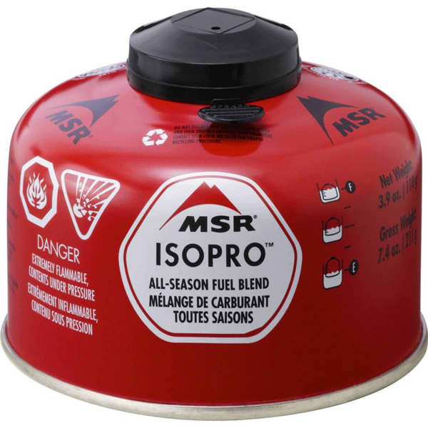 Cartouche réchaud MSR 110G ISOPRO CANISTER EUROPE UNICOLOR