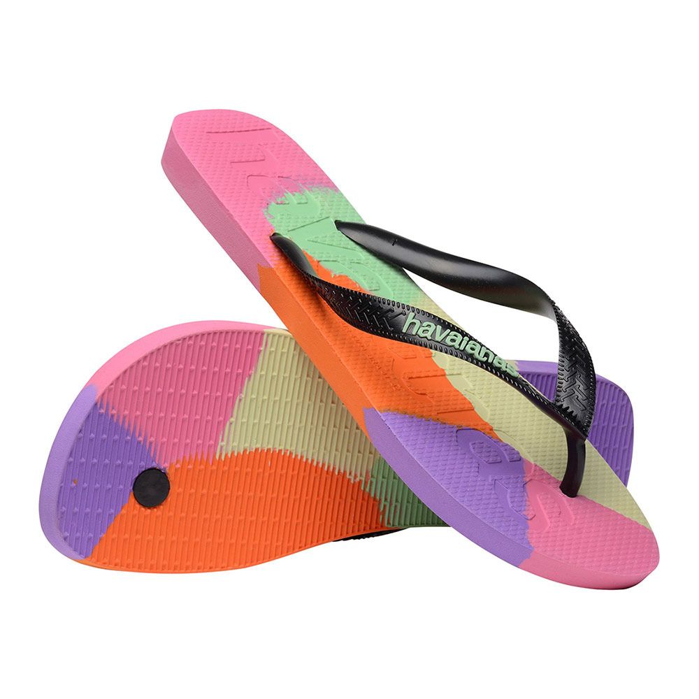 Havaianas TOP LOGOMANIA COLORS II - Tongs black
