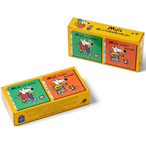 Uitgeverij leopold muis uitdeelboekjes - 10st