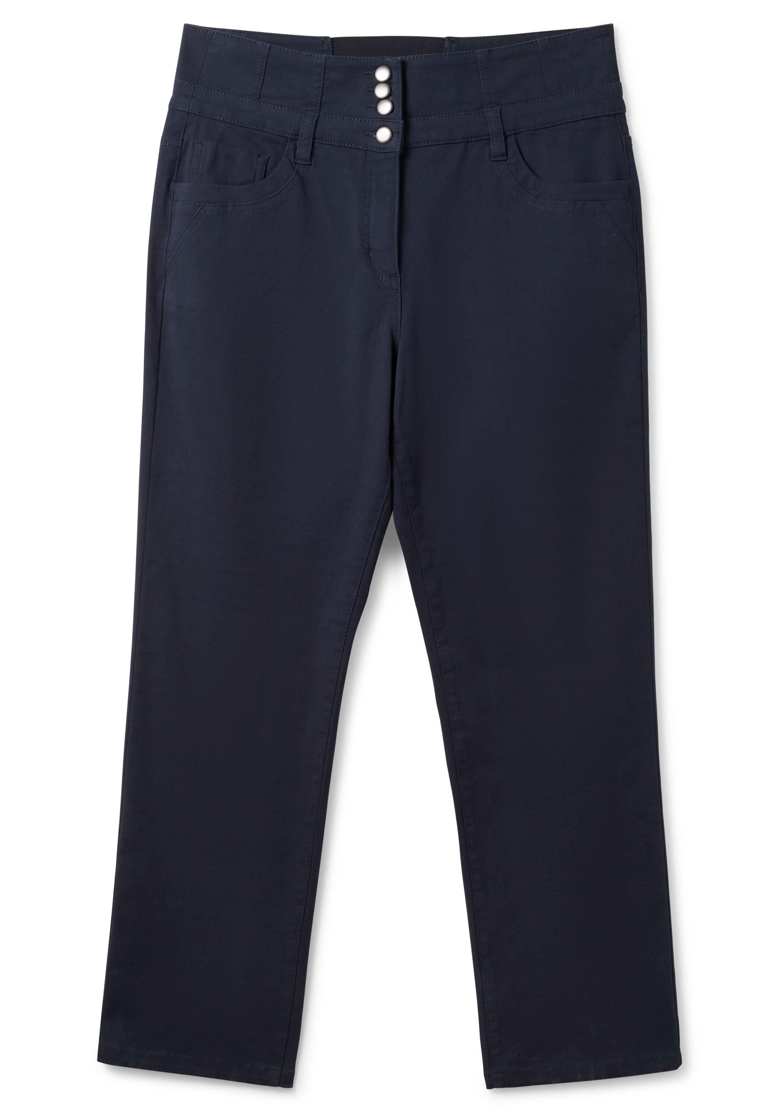 Gerade Twillhose in Curvy-Schnitt ANNE