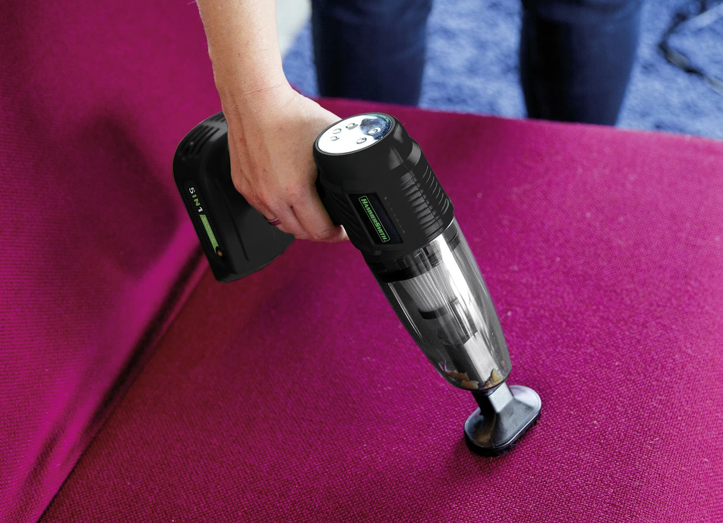 Hammersmith AirStorm 2-in-1: Akku-Sauger und Kompressor