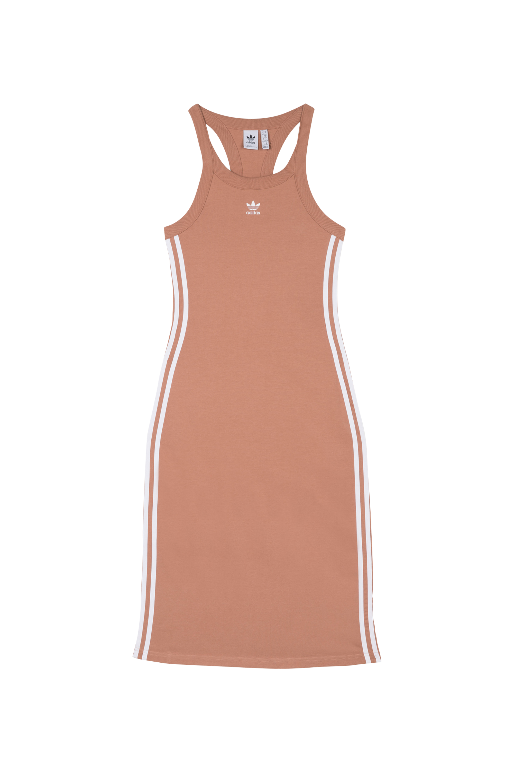 ADIDAS Robe LONG TANK Marron