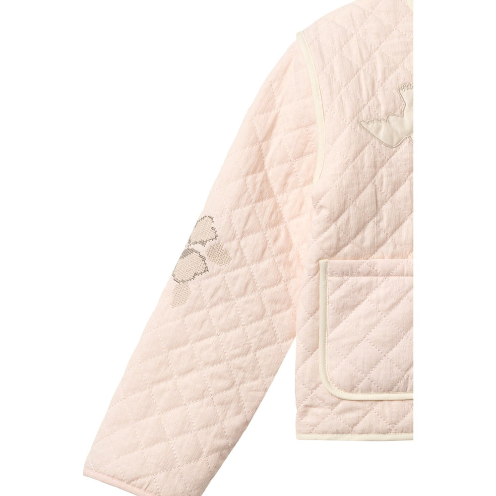 Køb COPENHAGEN COLORS Dusty Rose Comb. Quiltet Jakke