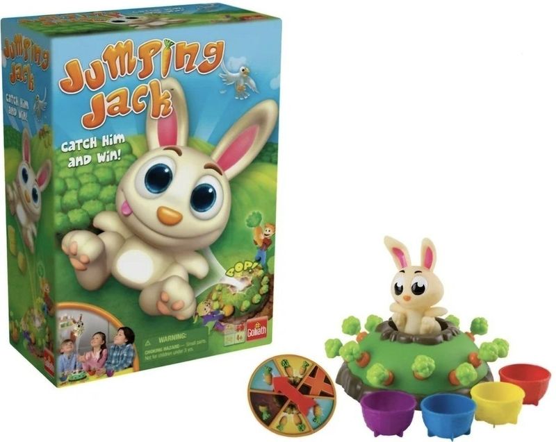 Goliath - Jumping Jack - Bordspel - Geschikt voor 2 tot 5 Spelers - Vanaf 4 Jaar