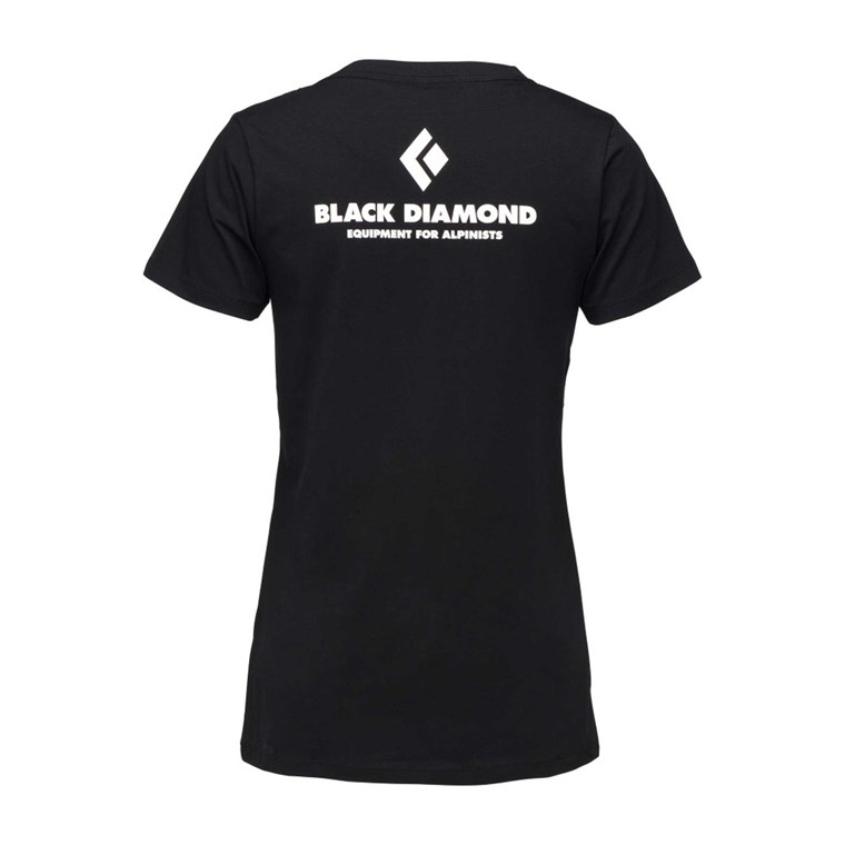Black Diamond W Eqpmnt For Alpinists Ss Tee Black