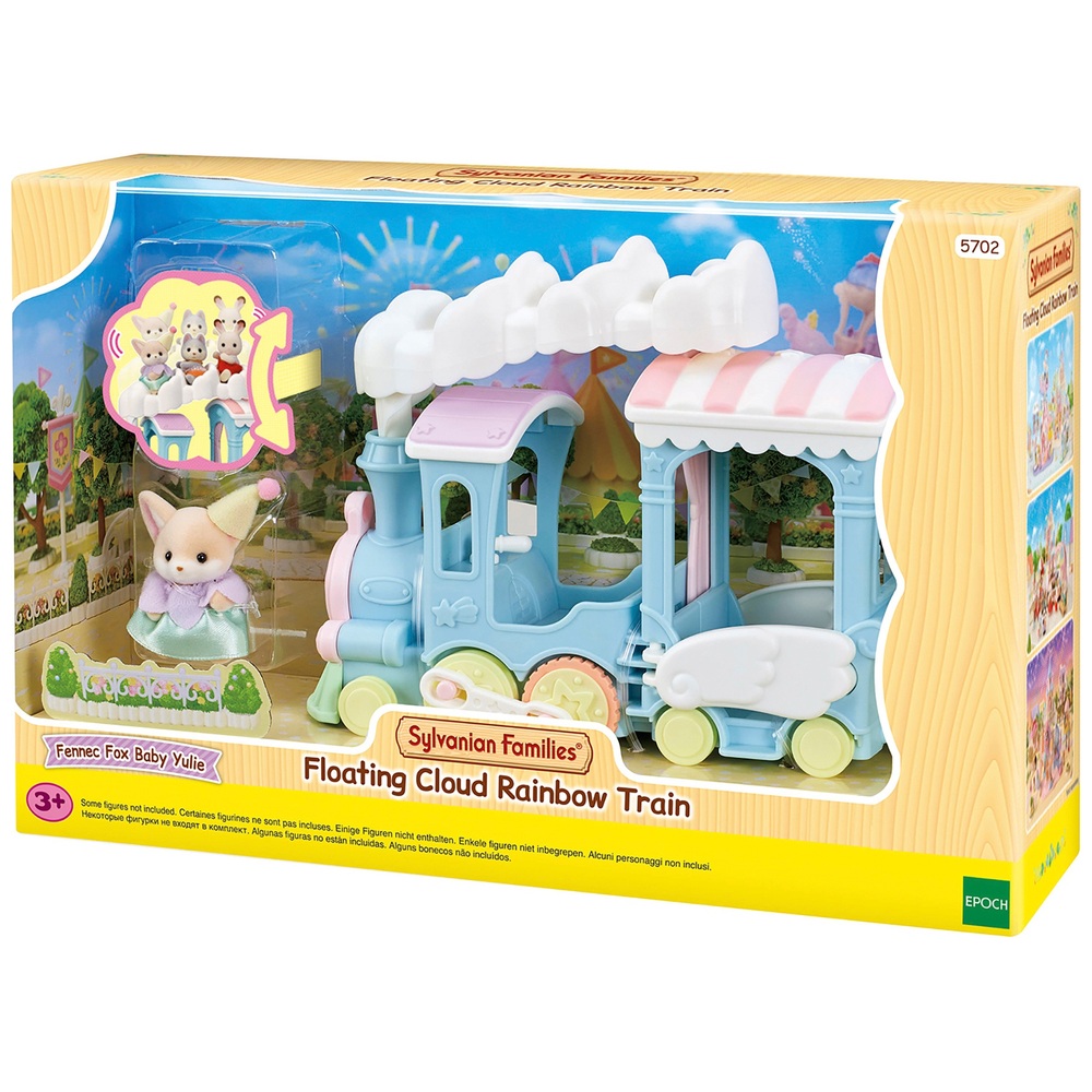 Sylvanian Families Schwebende Wolken-Regenbogenzug