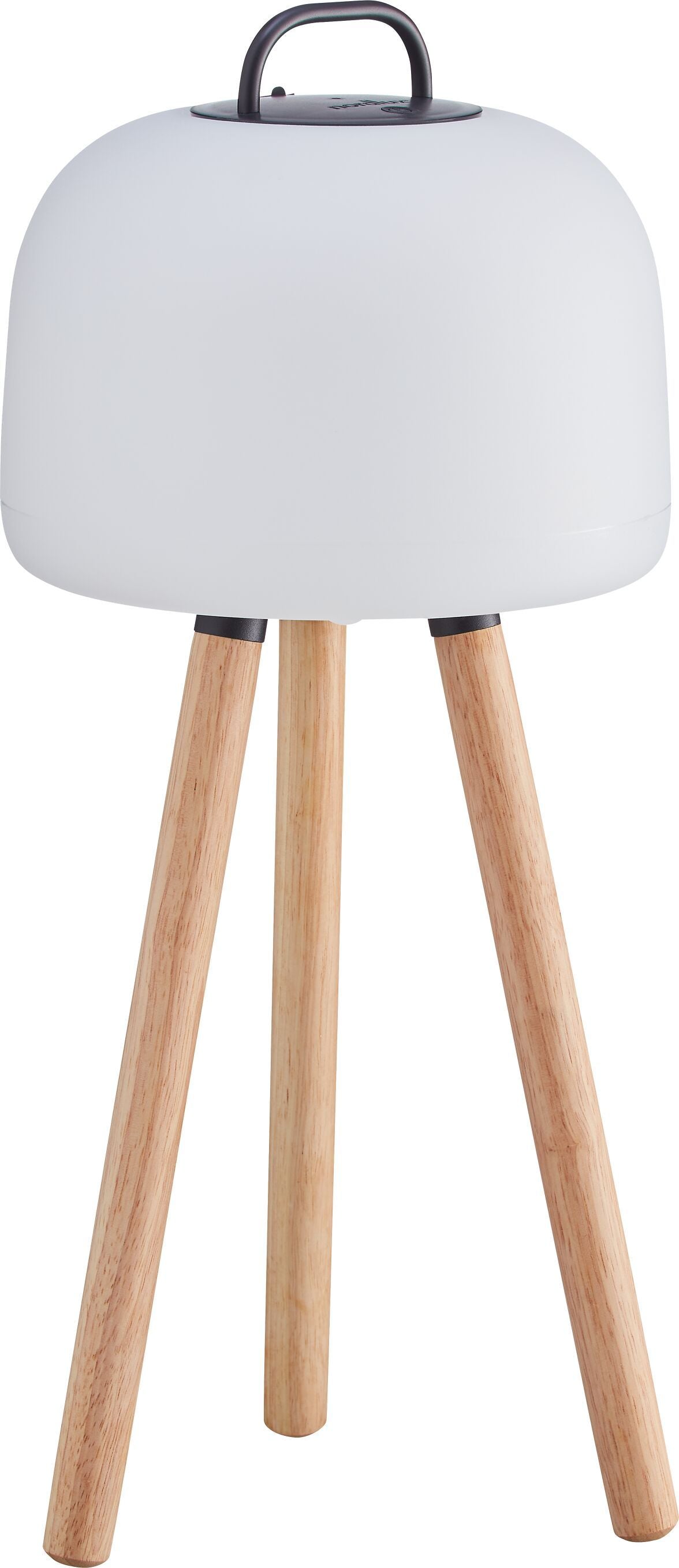 Nordlux KETTLE Tripod 31 Tischleuchtenfuss - Natur / B: 16.2 cm x T: 18.3 cm x H: 33.8 cm