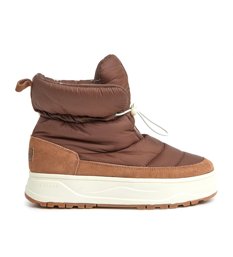 Botas de cano curto para neve Kore marrons da Pepe Jeans