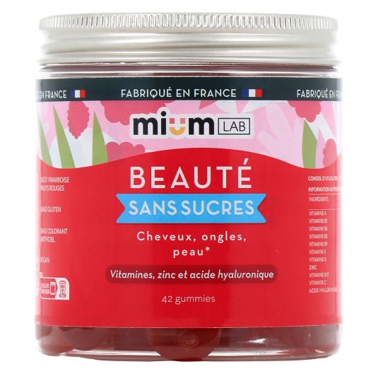 Mium Lab Beauté gummies - Peau, cheveux et ongles