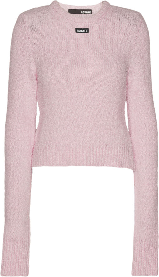 ROTATE Birger Christensen Cotton Knit Pullover Fairy tale