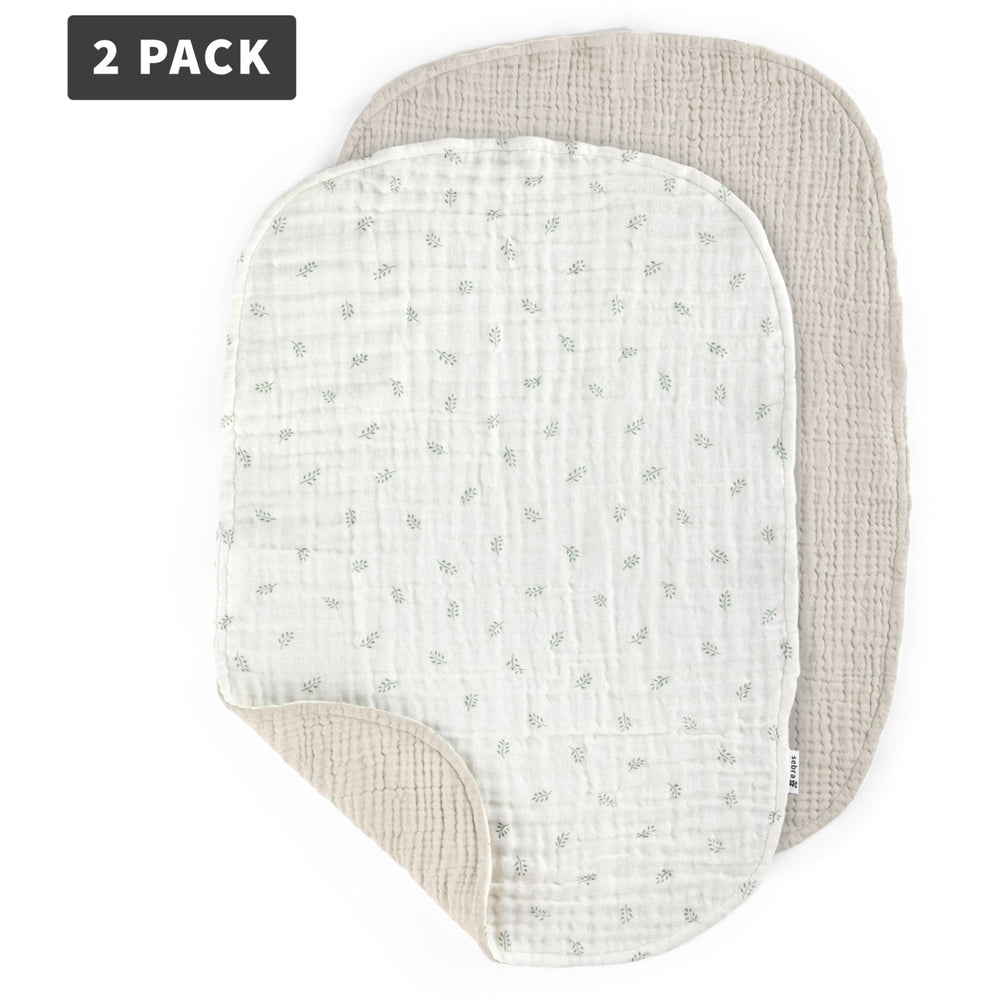 Køb Sebra Beige Sophora Leaves Pusleunderlag 2-Pak Muslin