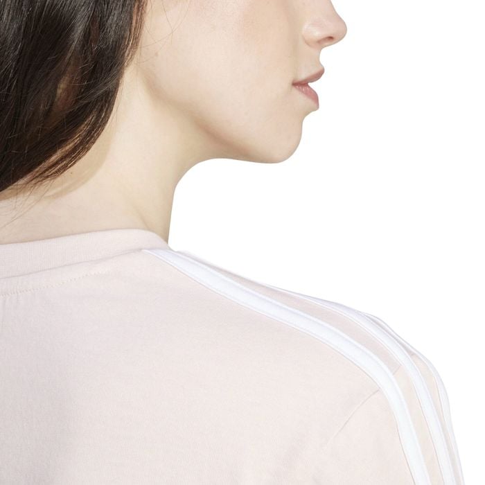 Adidas Essentials 3-Stripes Cropped Shirt Dames