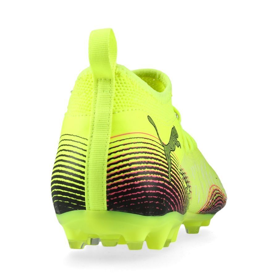 PUMA Future 8 Match MG Audacity - Jaune/Noir/Sun Struck Enfant