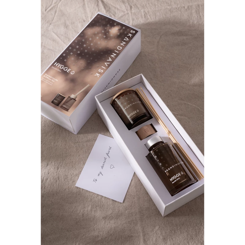 SKANDINAVISK HYGGE Scented Candle & Diffuser Set