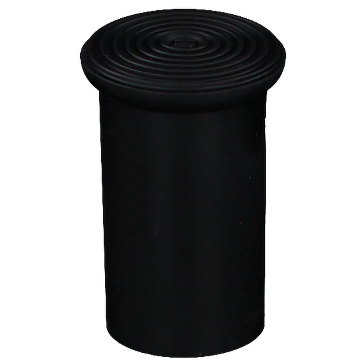 Krückenkapsel 18 mm schwarz