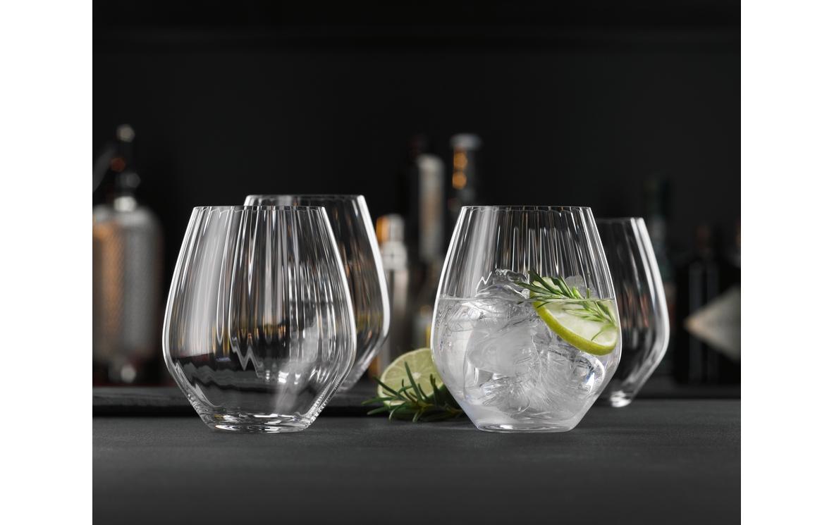 Gin Glas 625 ml, 4 Stück, TransparentGin-Tonic-Gläser-Set
