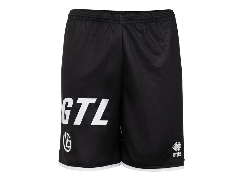 FC Lugano Shorts Away 25/26 XL, Schwarz Leichte, strapazierfähige Shorts