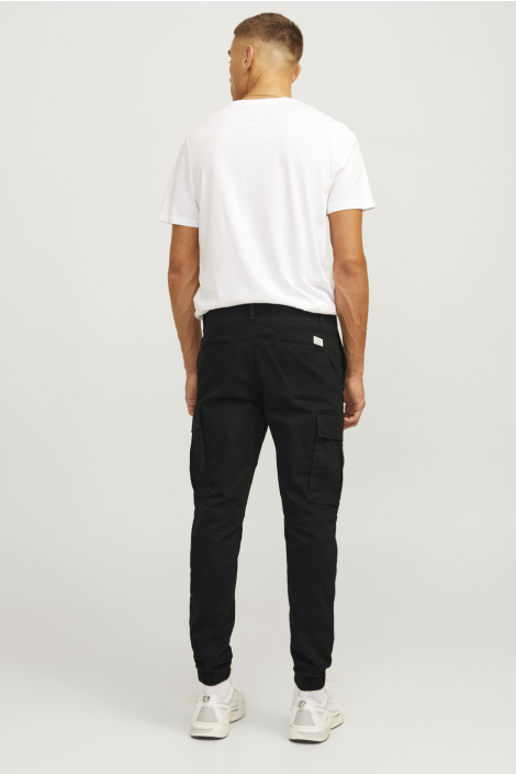 JJ Rebel zwarte heren broek