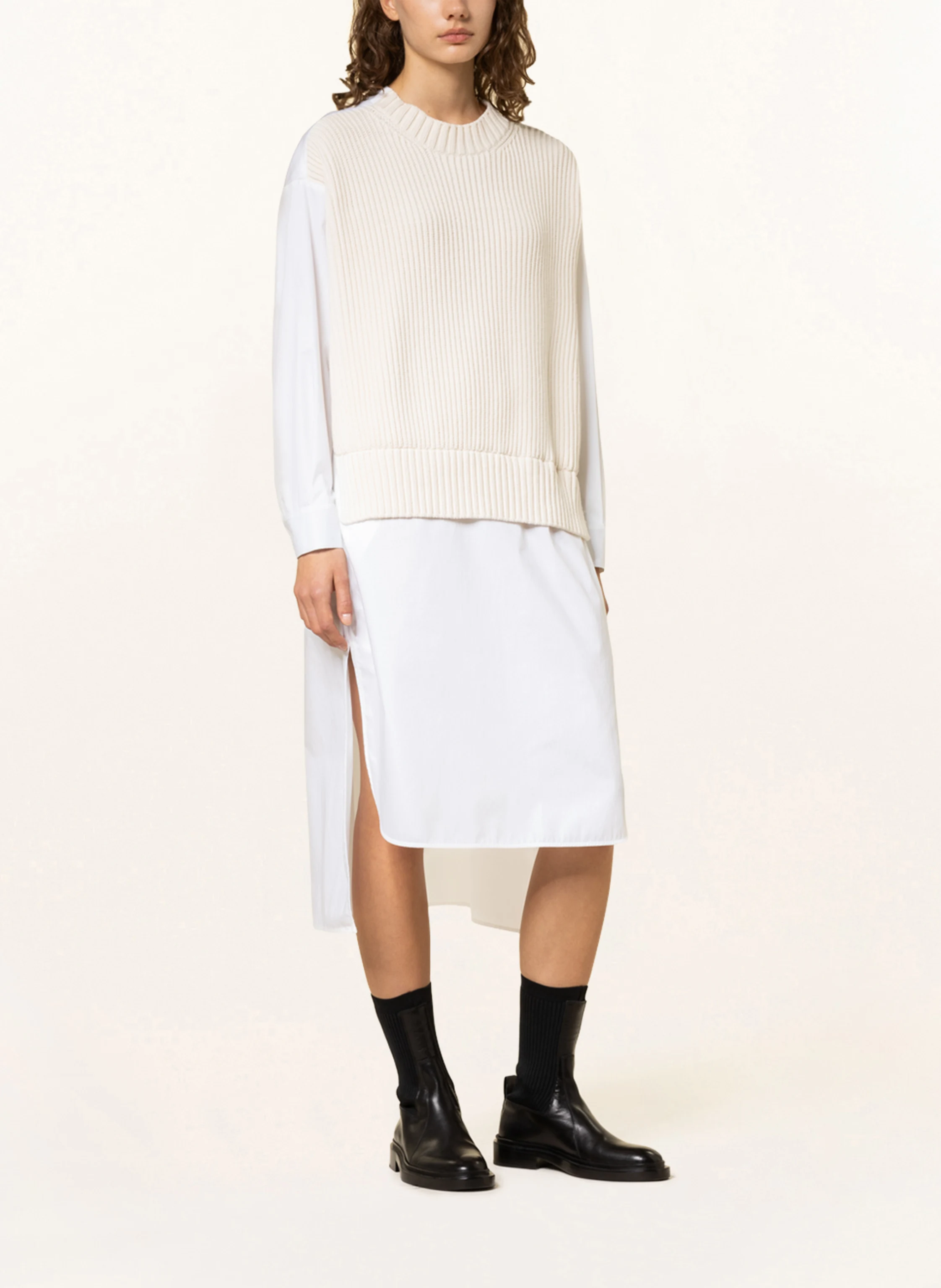FABIANA FILIPPI Kleid im Materialmix