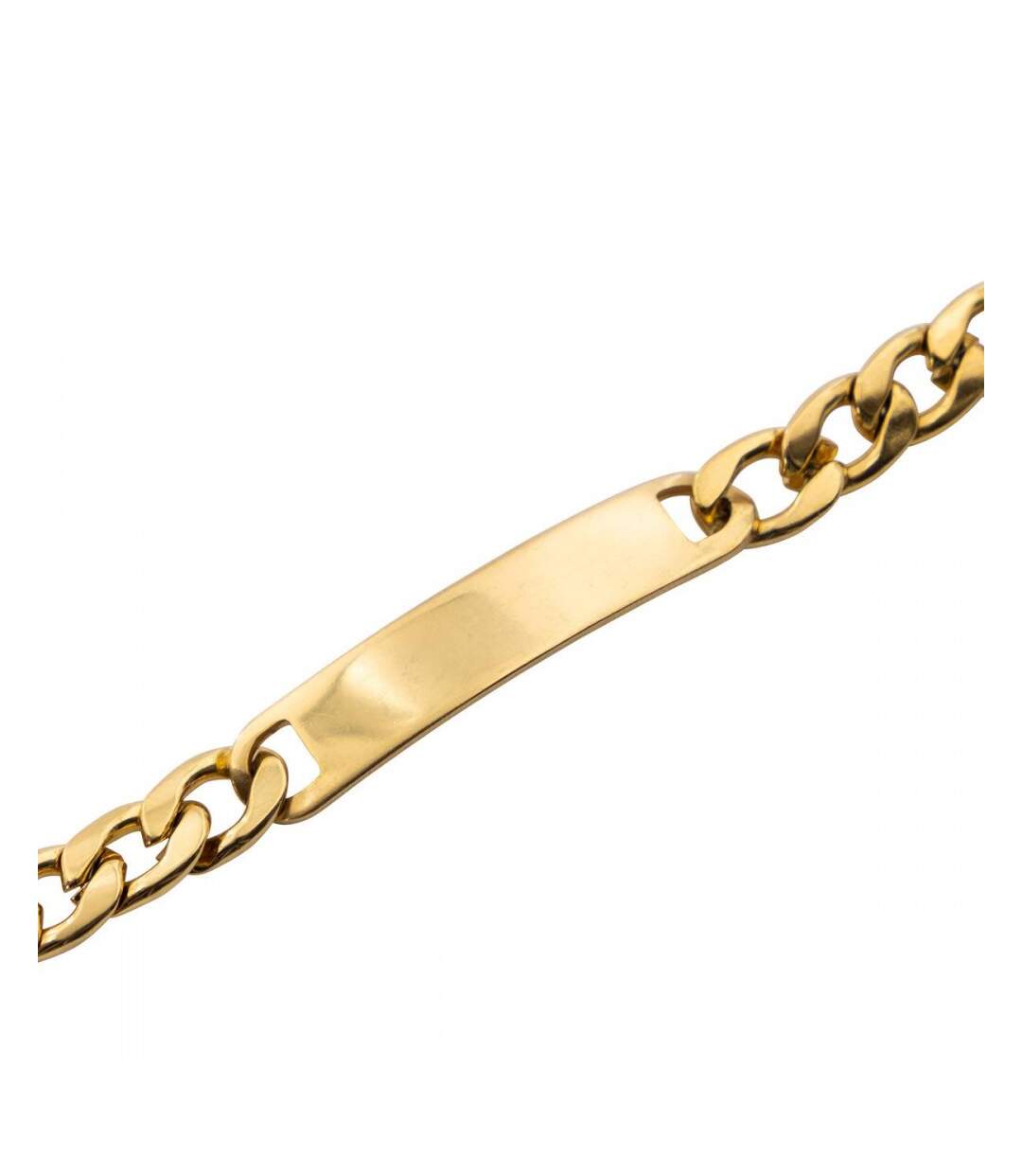 Gourmette Bracelet pour Femme Acier Doré