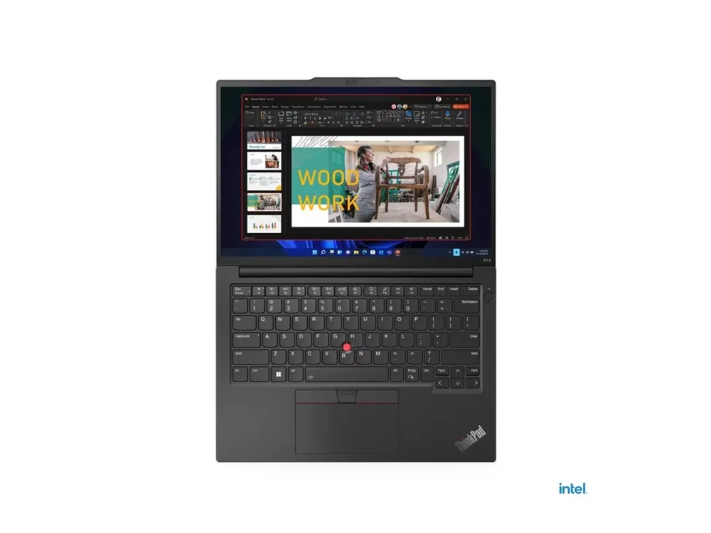 Lenovo ThinkPad E14 Gen 5 21JR - 180° hængselsdesign - AMD Ryzen 5 - 7530U / op til 4.5 GHz - Win 11 Pro - Radeon Graphics - 16 GB RAM - 512 GB SSD TCG Opal Encryption 2, NVMe - 14