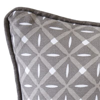 Coussin double face graphique