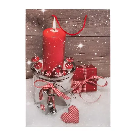 Idena Geschenktasche WH, matt 16x11x6cm FSC-Mix, 1 Stück, 5-fach sortiert