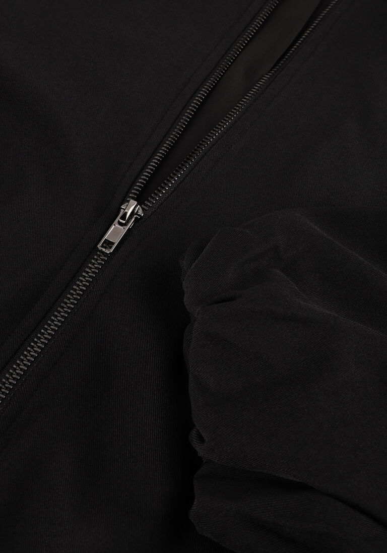 zwarte co'couture jack luna balloon zip jacket