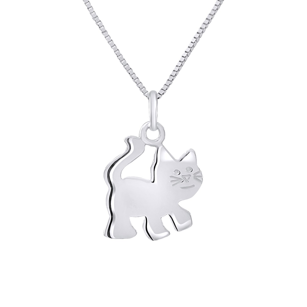 Pendentif CHAT - Argent 925