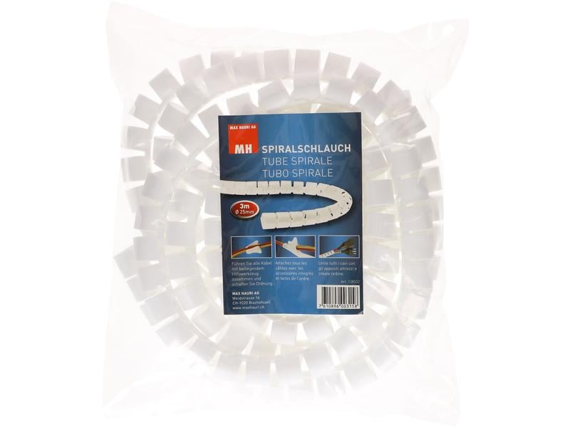 Max Hauri Kabelbox mit Steckerleiste 7x T13 Weiss Kabelbox inkl. Steckdosenleiste mit Schalter, 400 x 138 x 155 mm