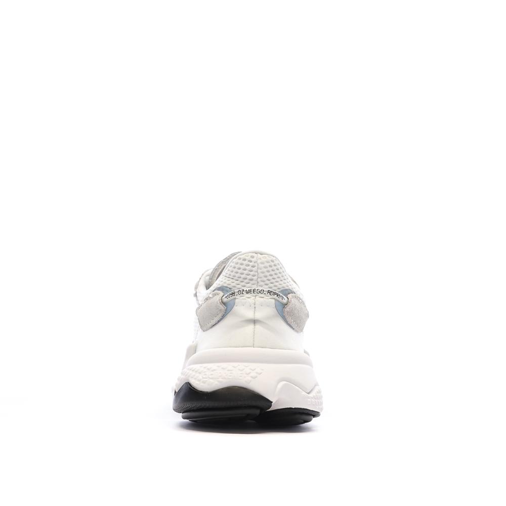 Adidas Baskets Blanches/Grises Garçon Adidas Ozweego