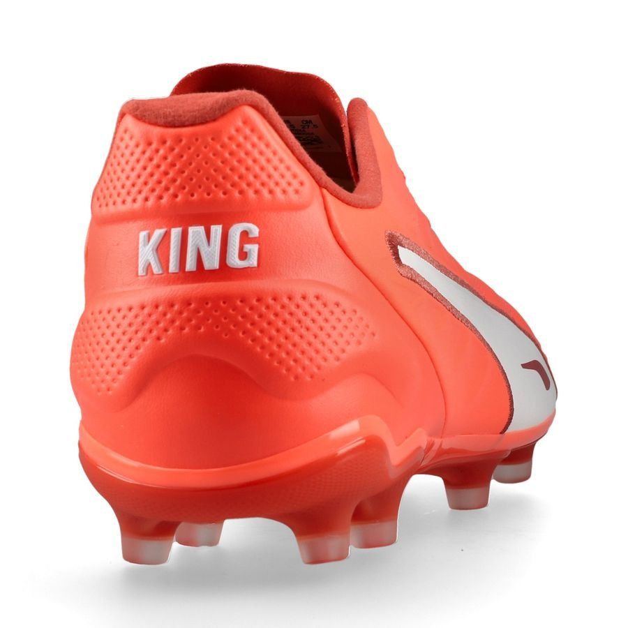 PUMA King Pro FG/AG Unlimited - Glowing Red/Blanc/Red Fire