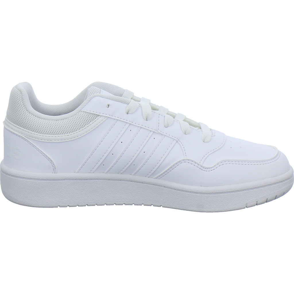 ADIDAS Halbschuhe Unisex - Kinder HOOPS 3.0 Weiß