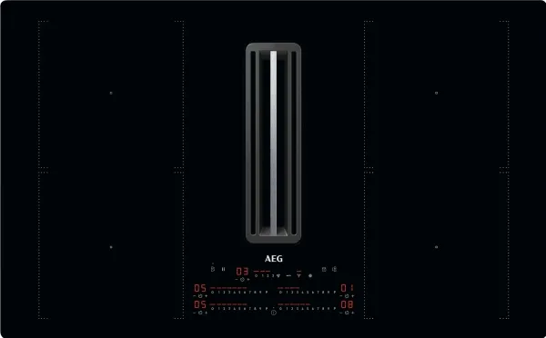 AEG - CCE84751CB - INDUKTIONSKOGEPLADE MED EMHÆTTE 83 CM