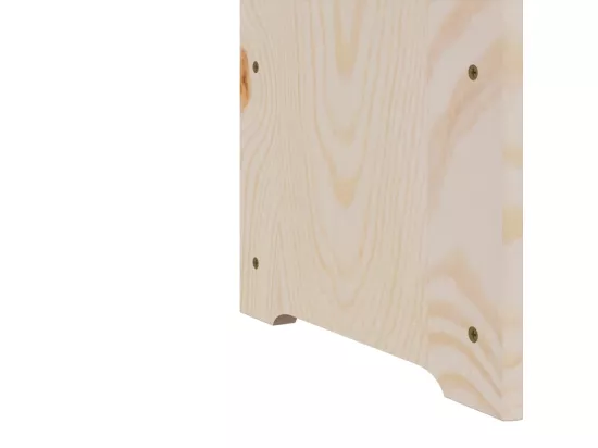 Prolenta Premium - Casier à vin 67,5x25x87 cm Bois de pin massif