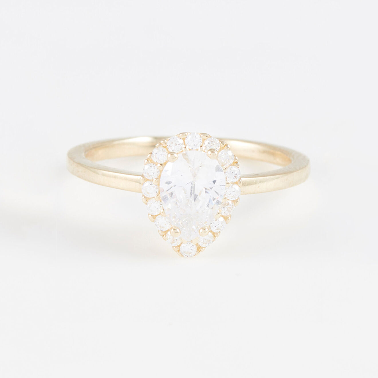 L'Or by Diamanta Bague Greenwich Zirconium or jaune