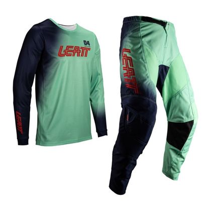 Tenue cross Leatt 3.5 RIDE KIT MAILLOT+PANTALON 2025 - Vert