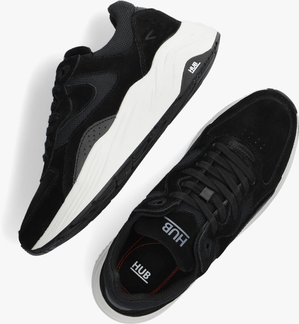 HUB zwarte hub lage sneakers eclipse-m
