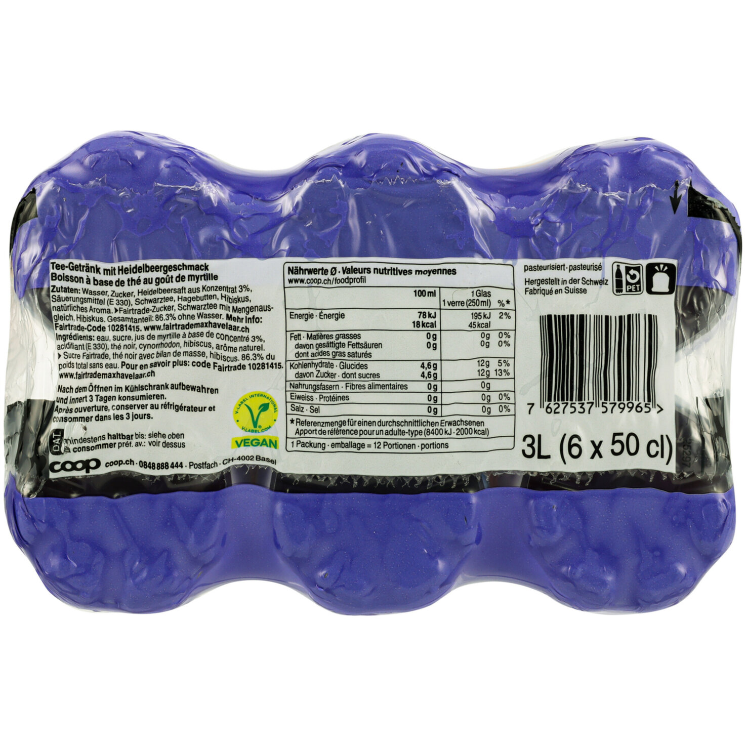 Ice Tea Blueberry 6x50CL -300cl