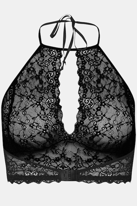 Bralette, Spitze,Nackenschnürung