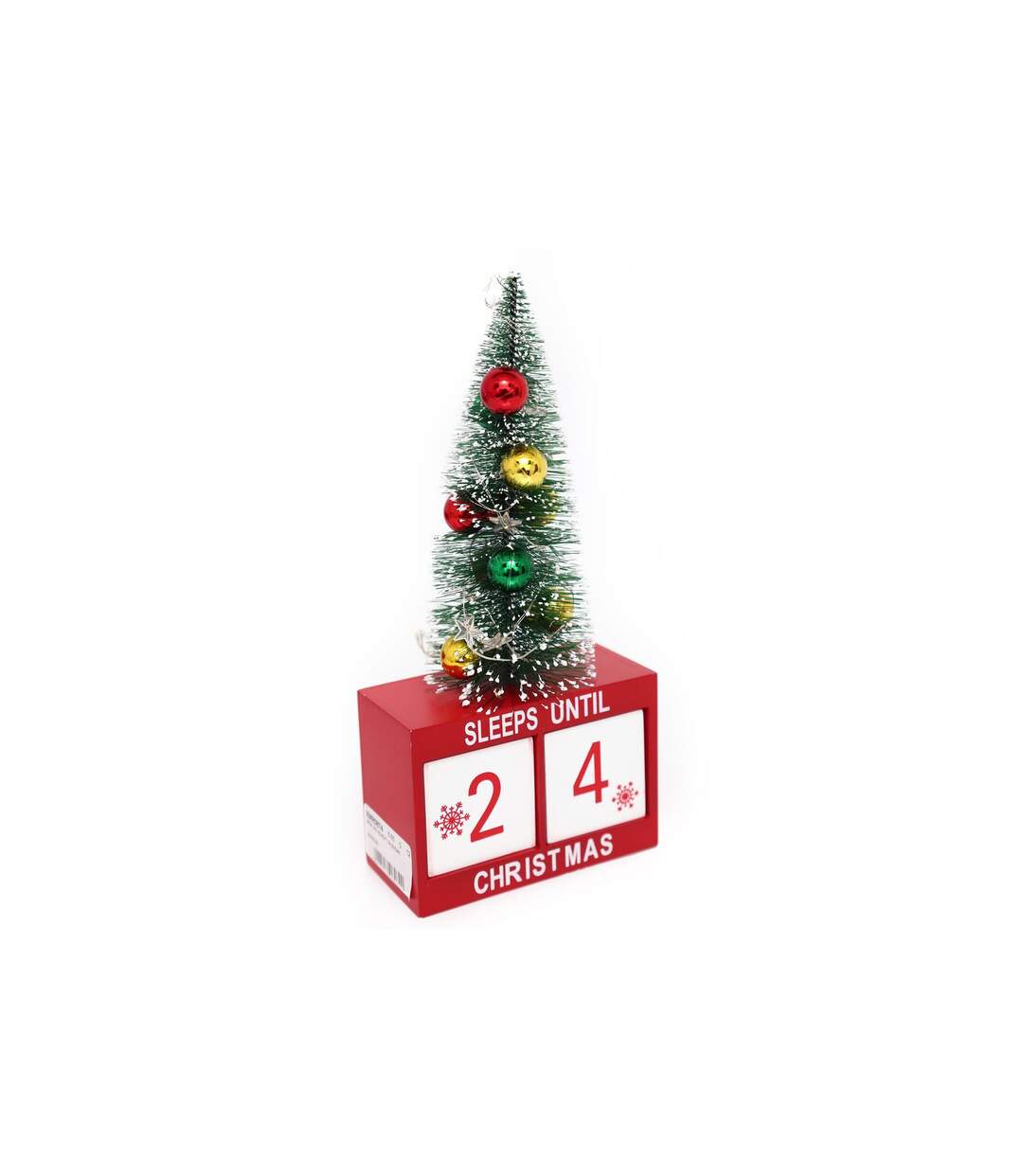 Calendrier de l'Avent date Pitsi - Rouge