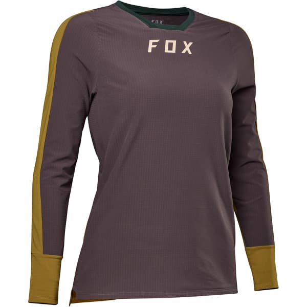 Maillot VTT FOX W DEFEND THERMAL JERSEY MEDIUM BROWN