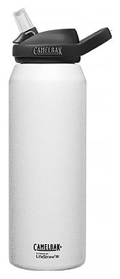 Gourde Isotherme Camelbak Eddy  avec filtre Lifestraw 1L Blanc